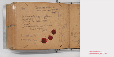 Libro de visitas para Seropositivo [Livro de visitas para soropositivo]