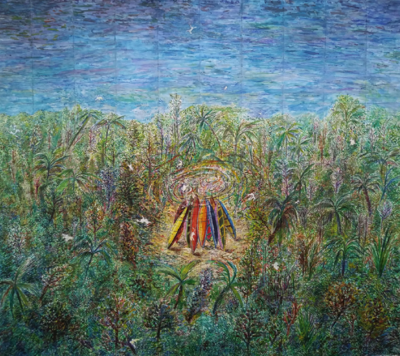 El sonido del río animado: peque peque [O som do rio animado: peque peque]