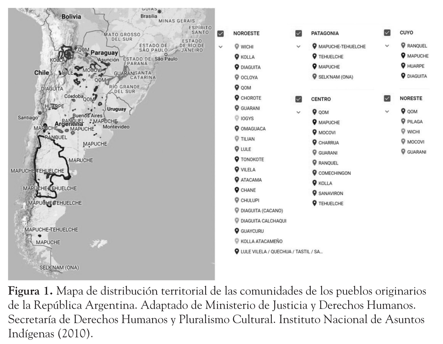 La problemática de los pueblos originarios en la Argentina y el impacto social de la gestión de los bosques nativos