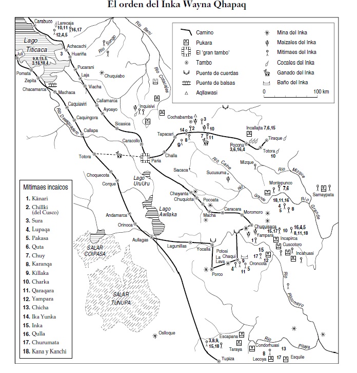 SPATIAL ORGANIZATION OF THE QULLASUYU UNDER INCA RULE