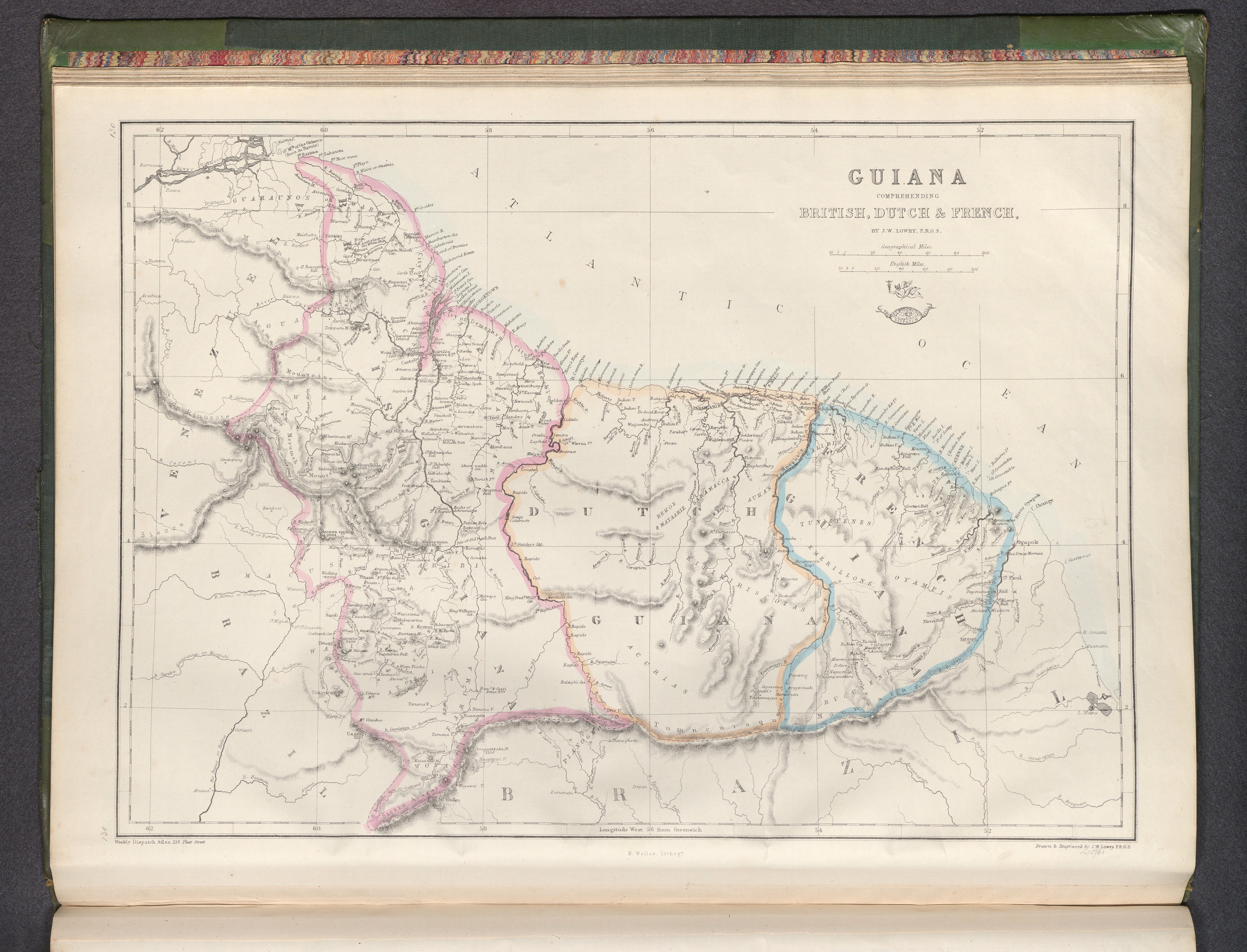 Guiana, comprehending British, Dutch & French