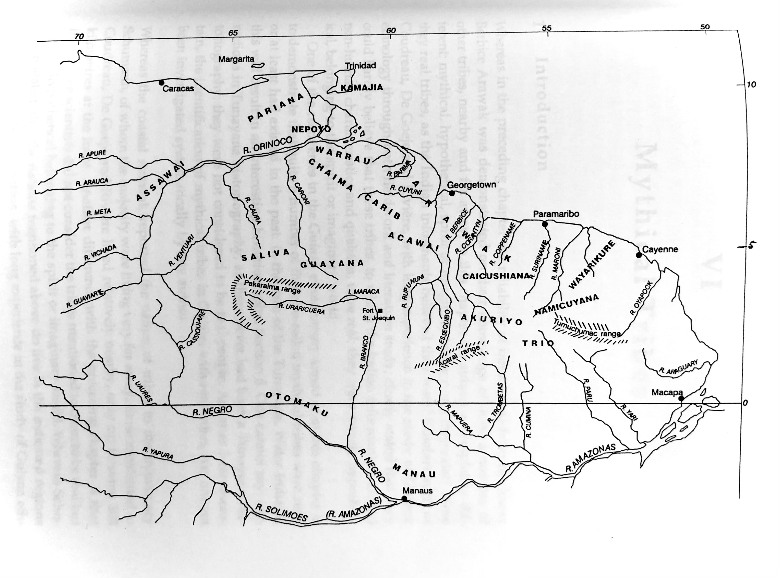 Plate 8. The 18 tribes reported by the Berbice Arawak