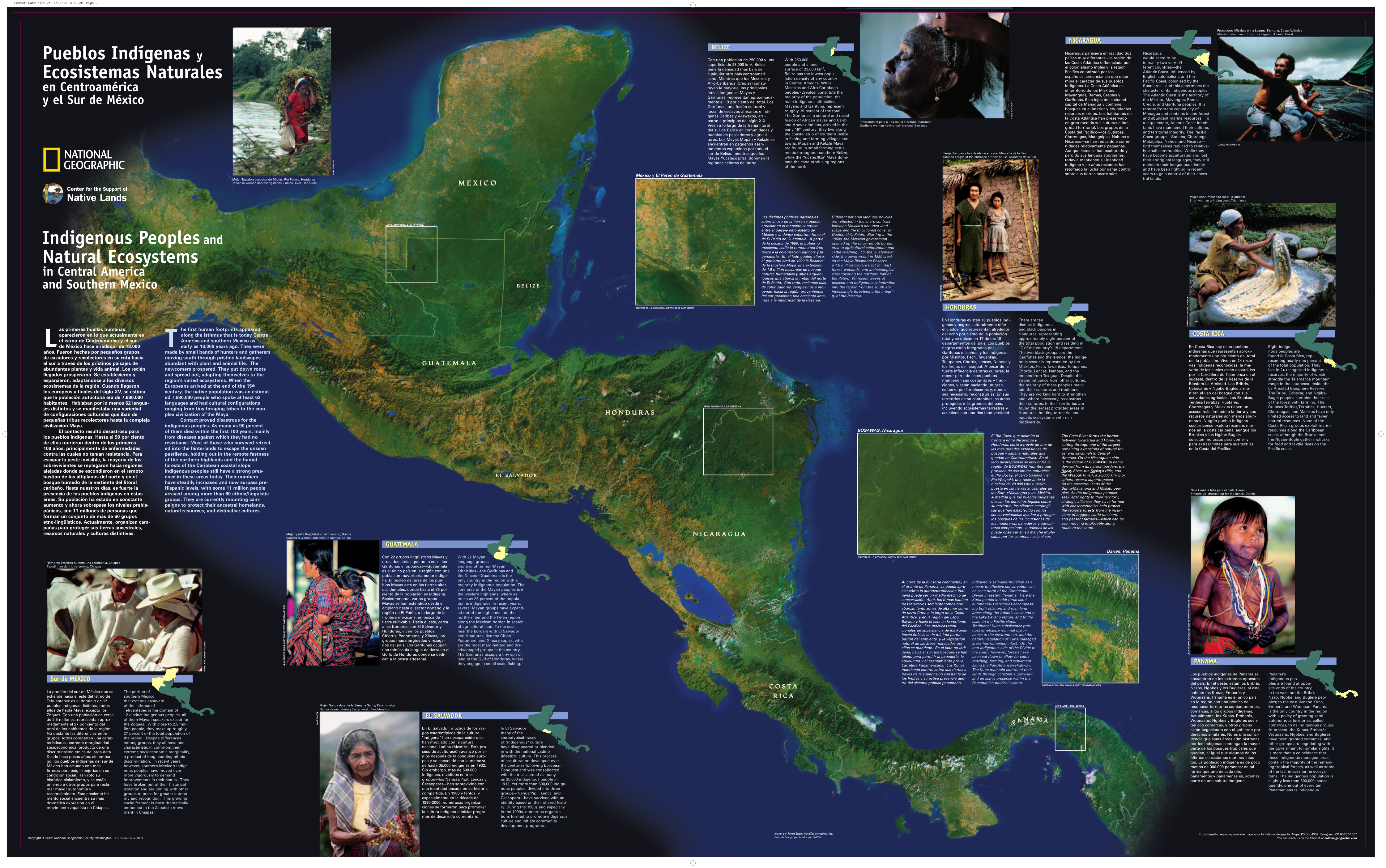 Pueblos Indígenas y Ecosistemas Naturales en Centroamérica y el Sur de México