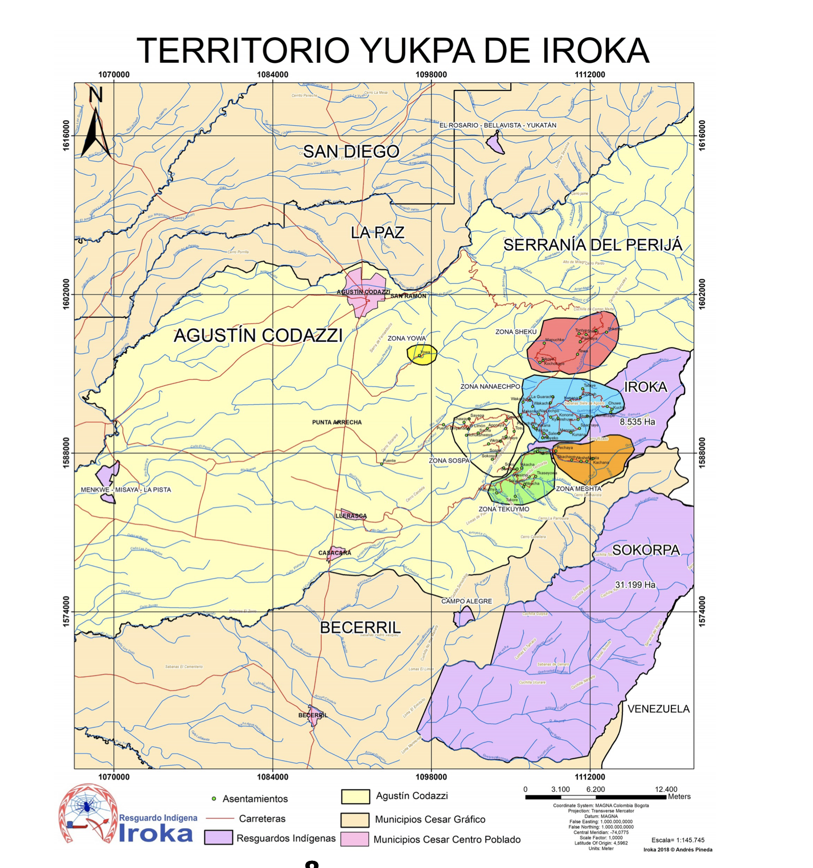 TERRITORIO DE YUKPA DE IROKA