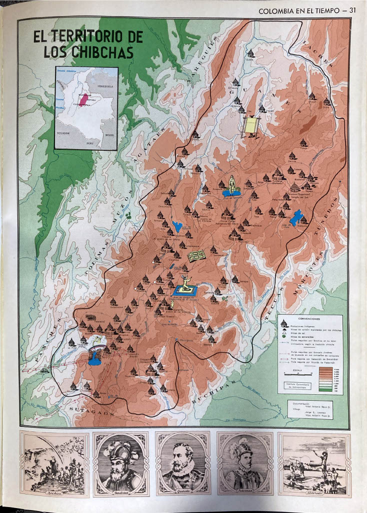 El Territorio de los Chibchas