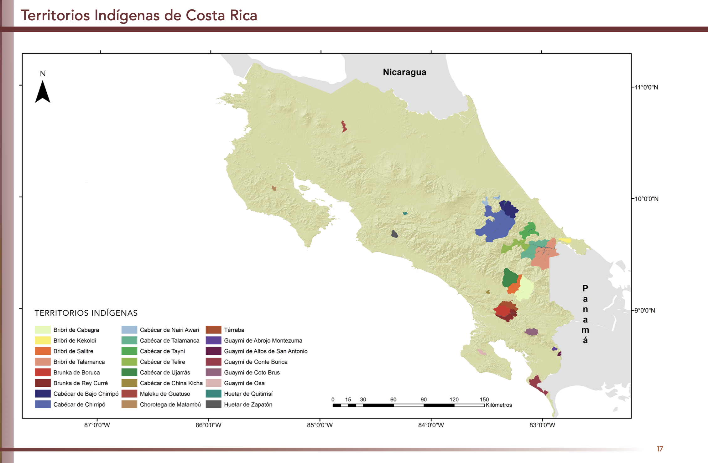 "Territorios Indígenas de Costa Rica"