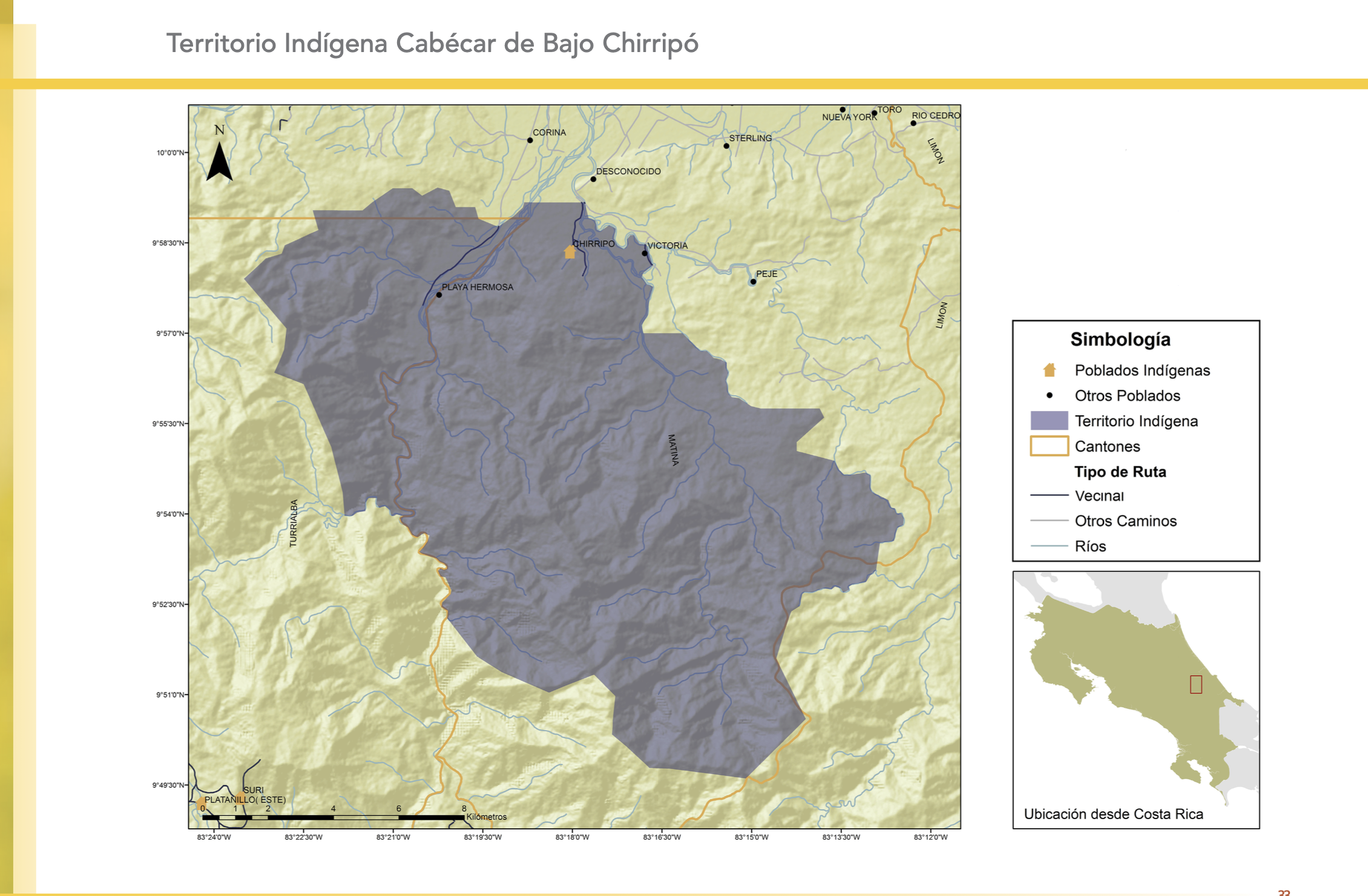 "Territorio Indígena Cabécar de Bajo Chrirripó"