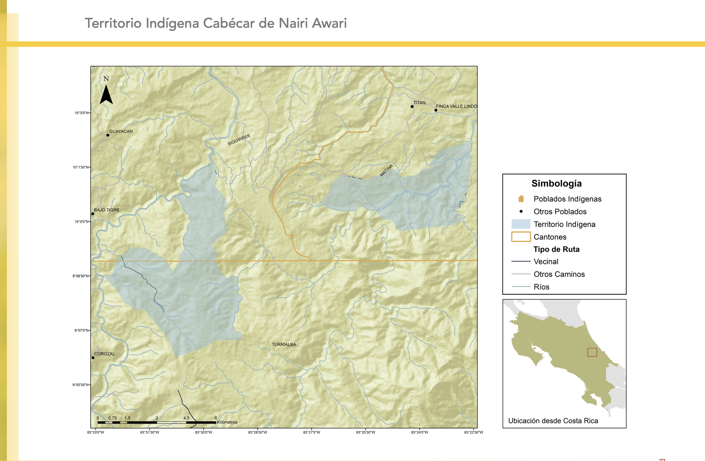 "Territorio Indígena Cabécar de Nairi Awari"