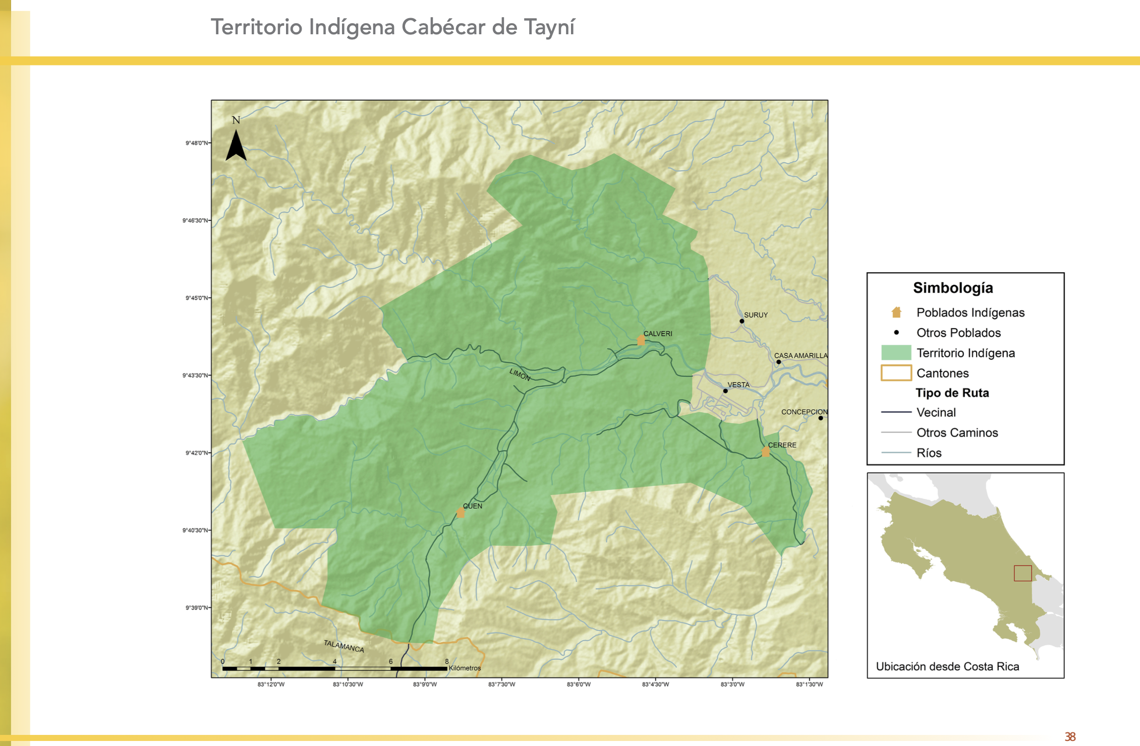 "Territorio Indígena Cabécar de Tayní"