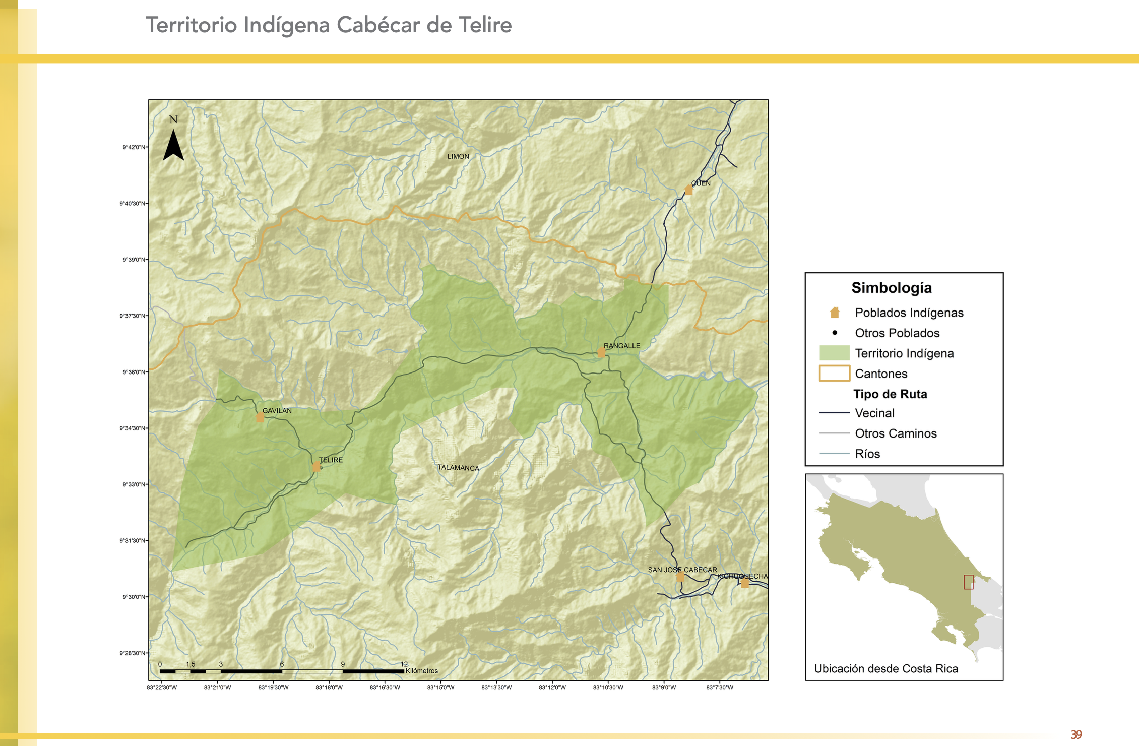 "Territorio Indígena Cabécar de Telire"