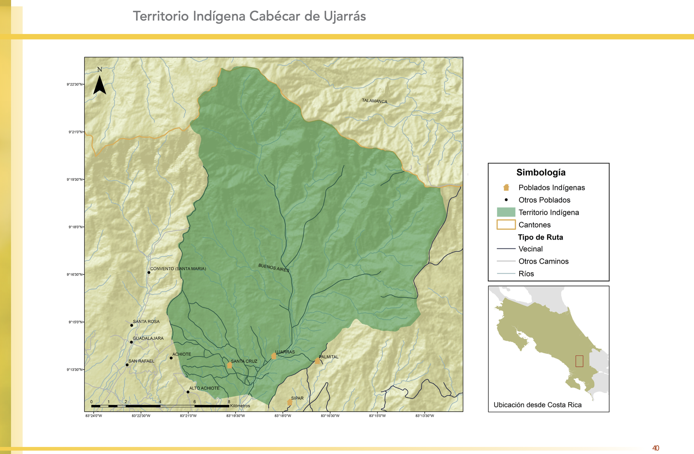 "Territorio Indígena Cabécar de Ujarrás"