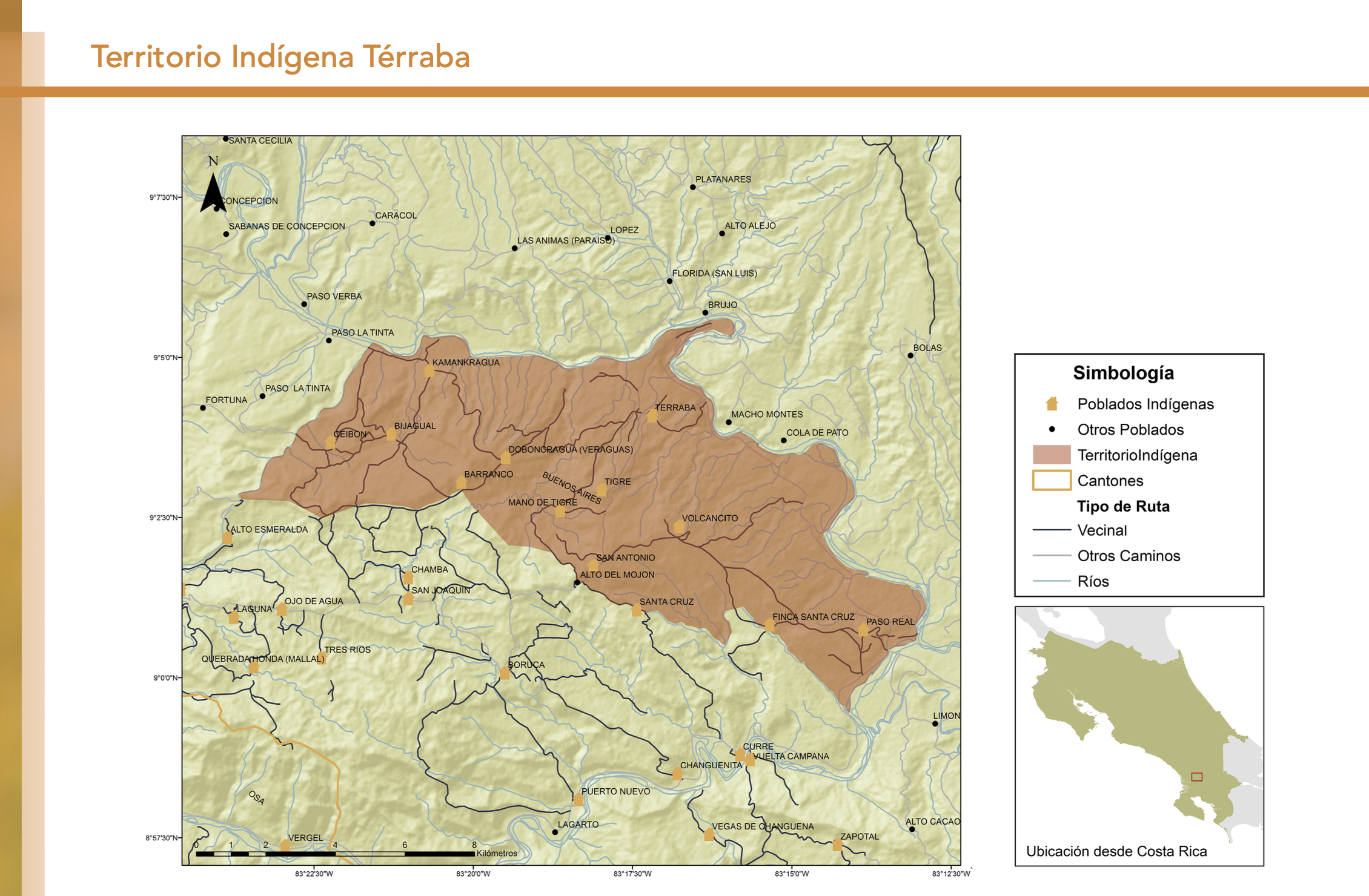 "Territorio Indígena Cabécar de Ujarrás"