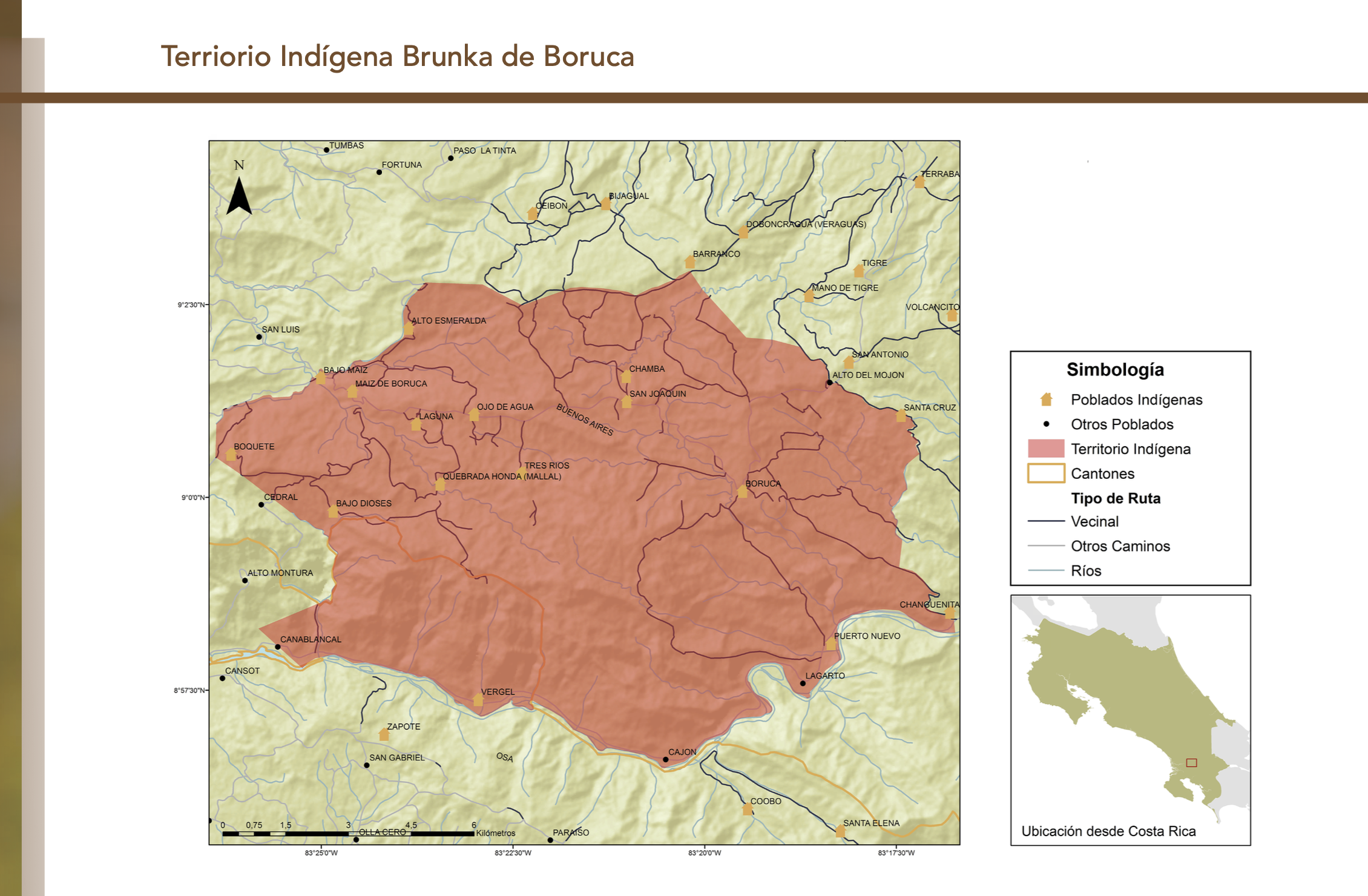 "Territorio Indígena Brunka de Boruca"