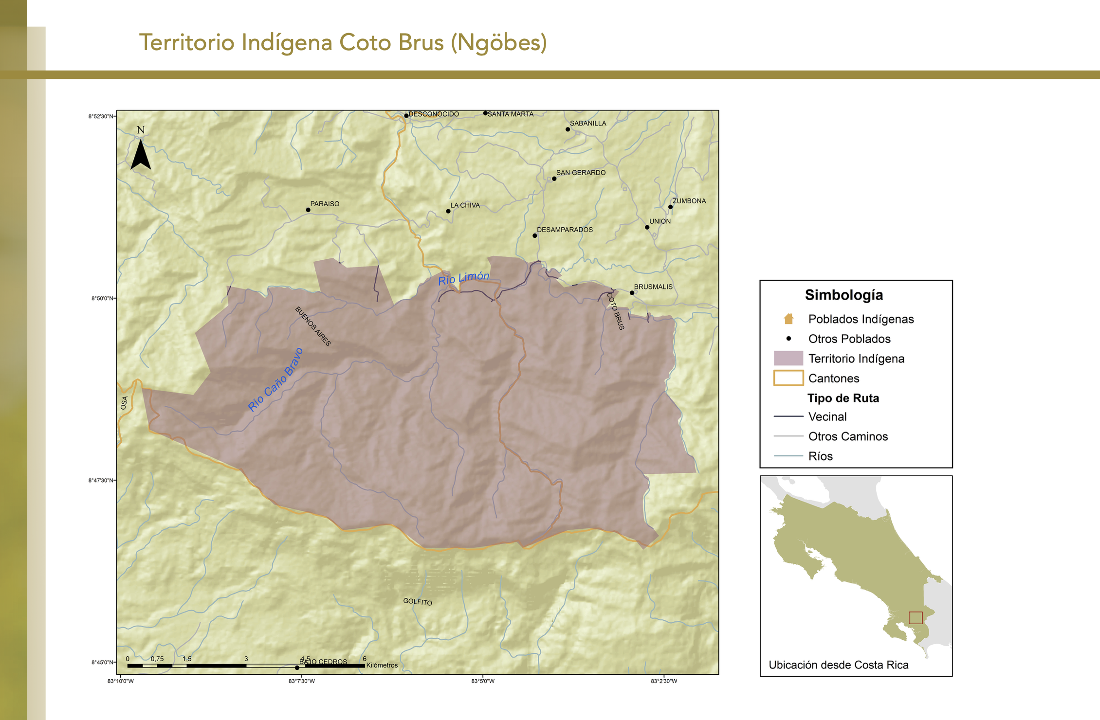 "Territorio Indígena Coto Brus (Ngöbes)"