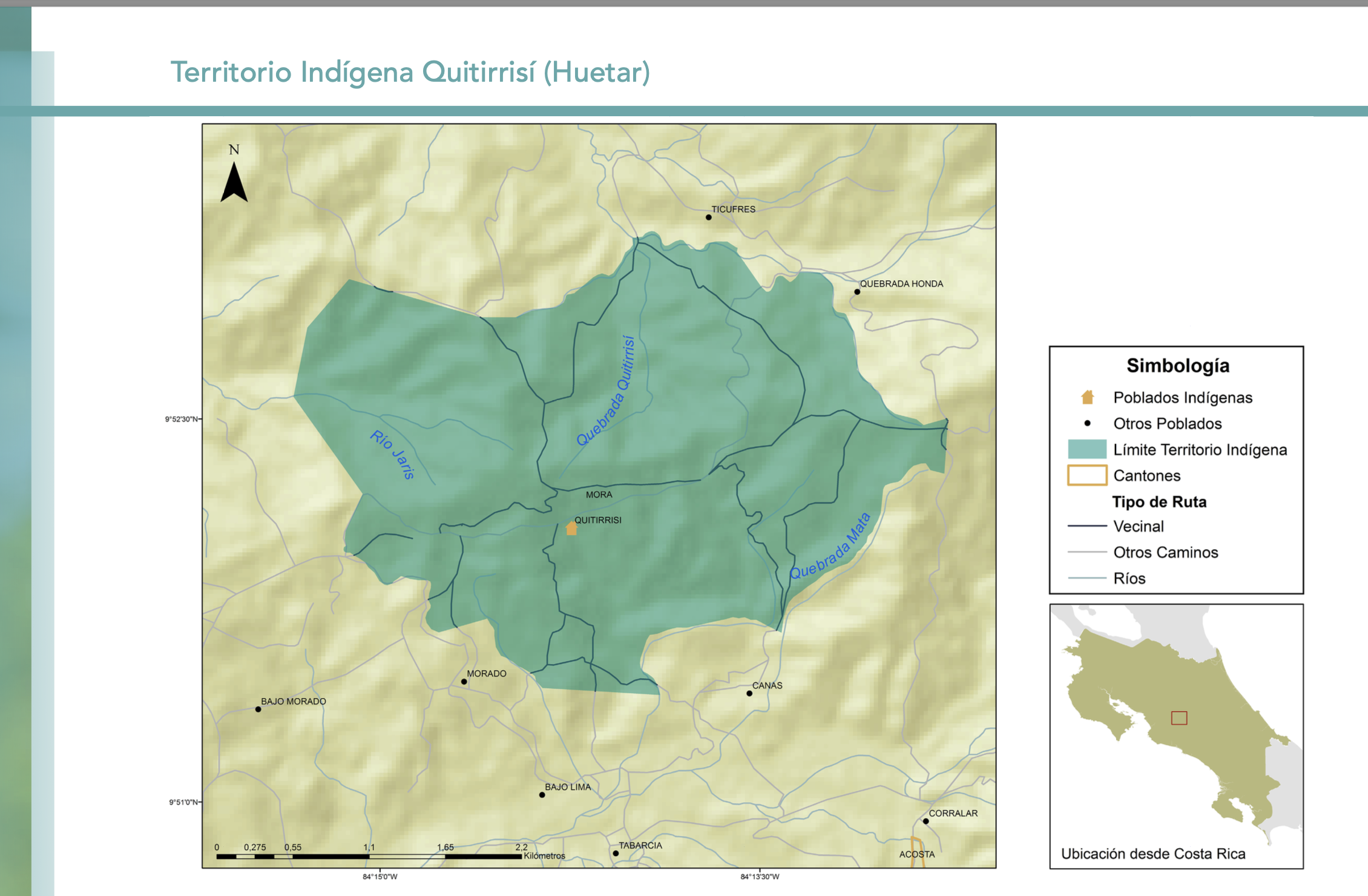 "Territorio Indígena Quitirrisí (Huétar)"
