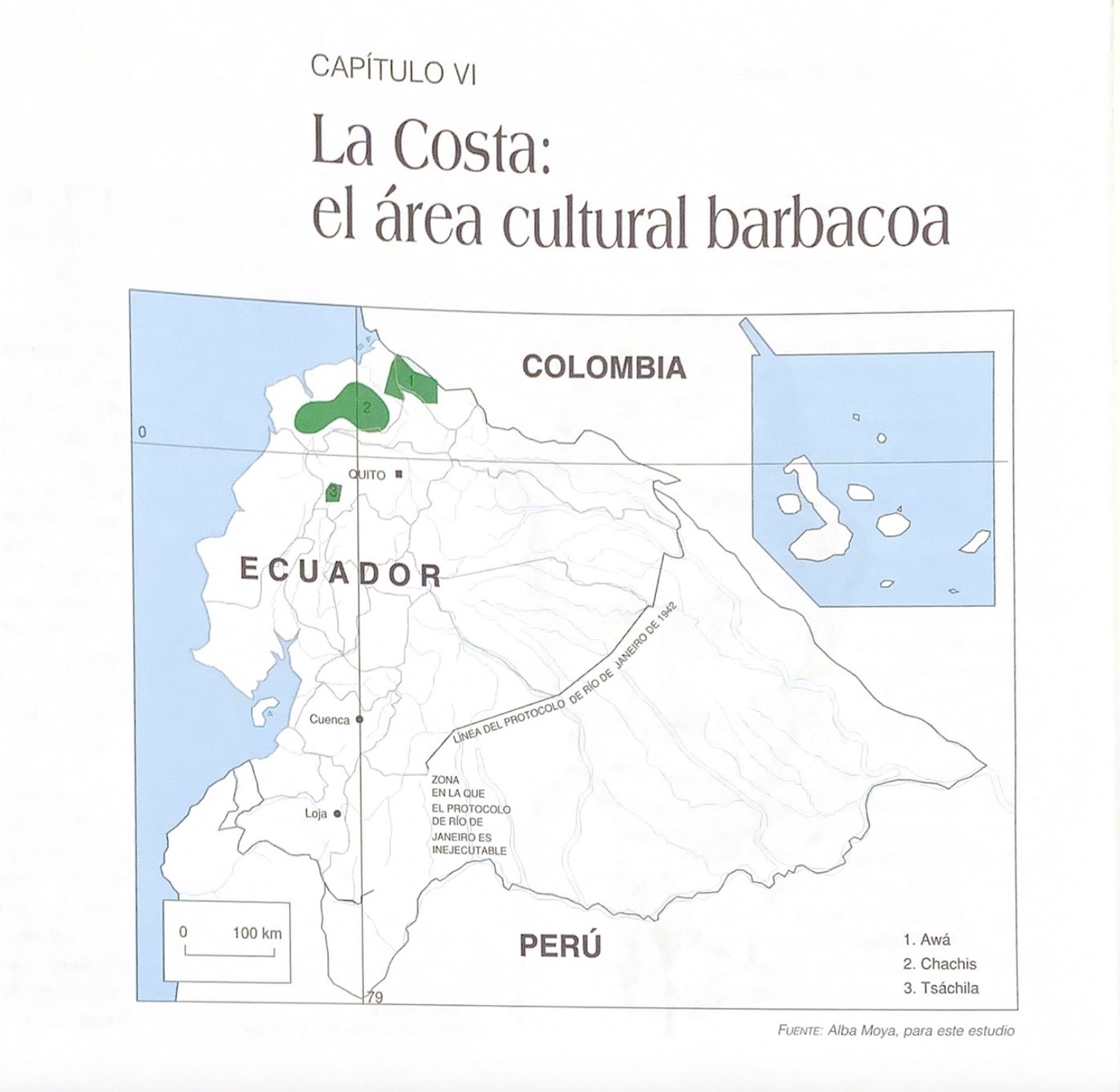 La Costa: el área cultural barbacoa.