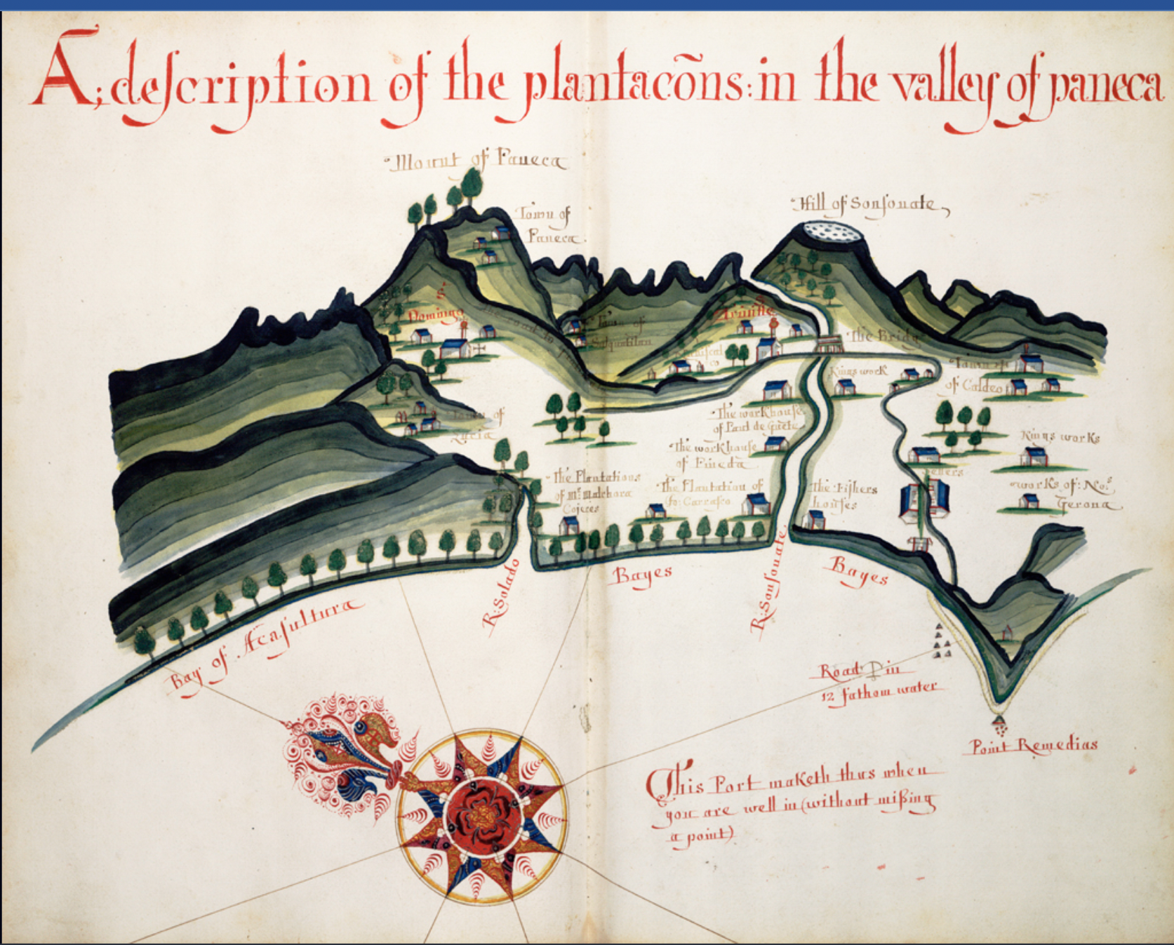 A Description of the Plantations in the Valley of Paneca