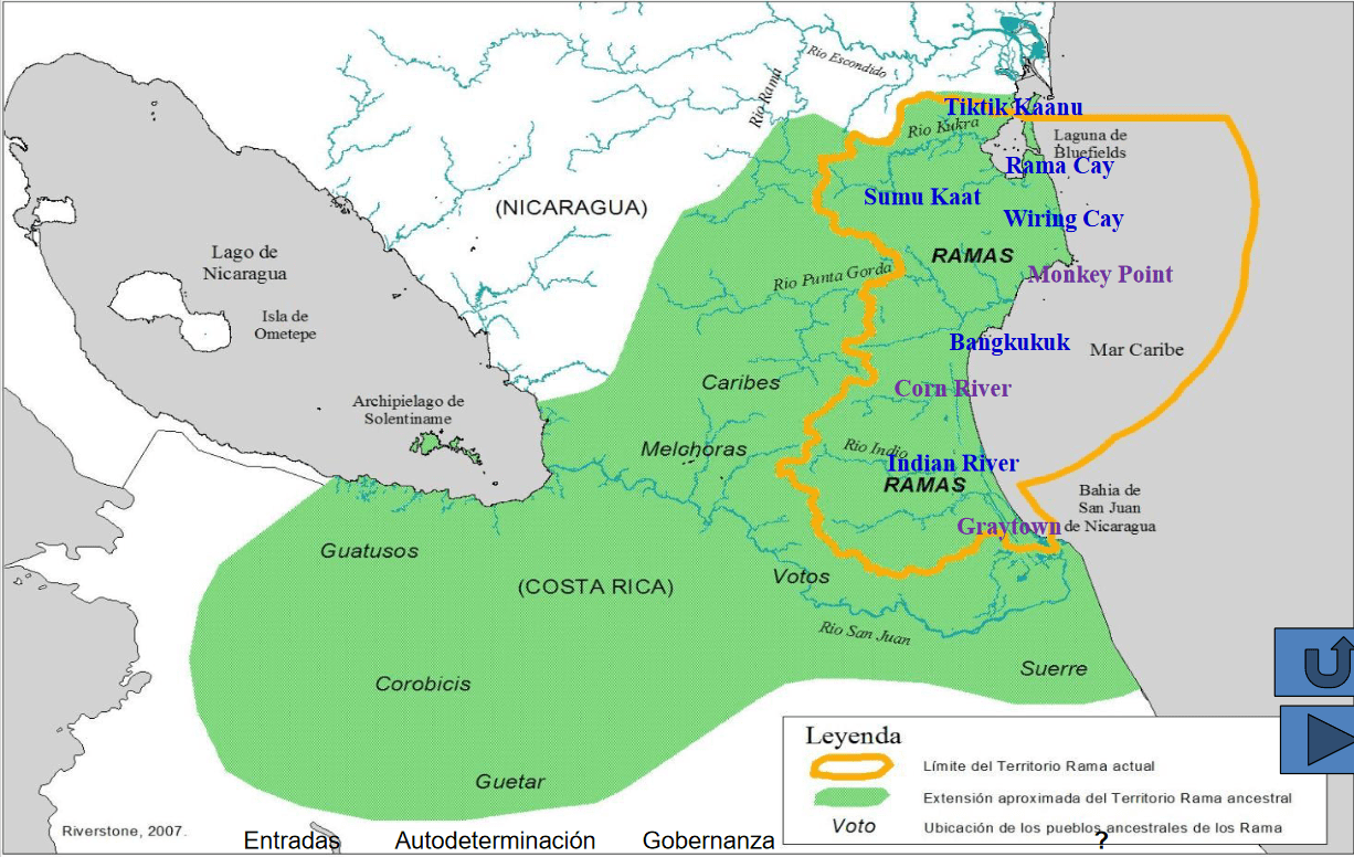 Pueblos Originarios y Afrodescendientes de Nicaragua, Etnografía, ecosistemas naturales y áreas protegidas