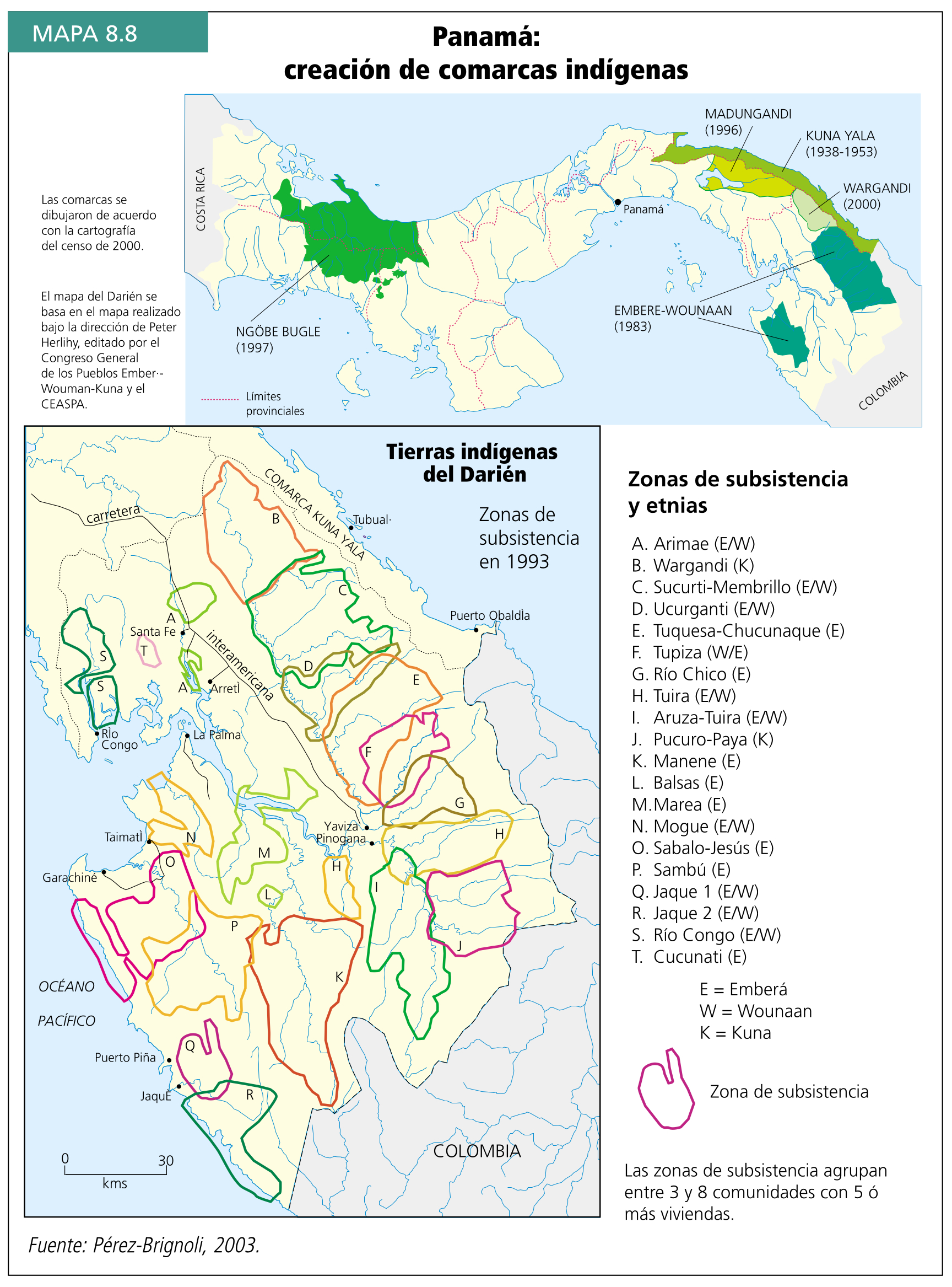 Tierras indígenas del Darién