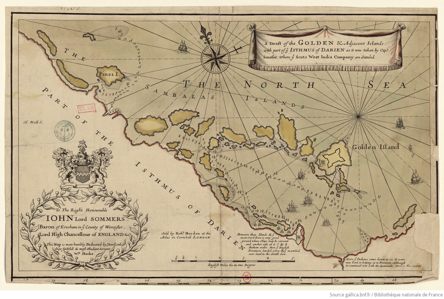 A draft of the Golden and adjacent islands