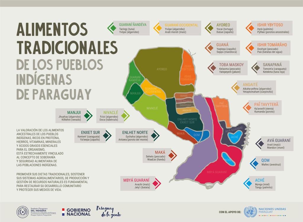 ALIMENTOS TRADICIONALES DE LOS PUEBLOS INDÍGENAS DE PARAGUAY