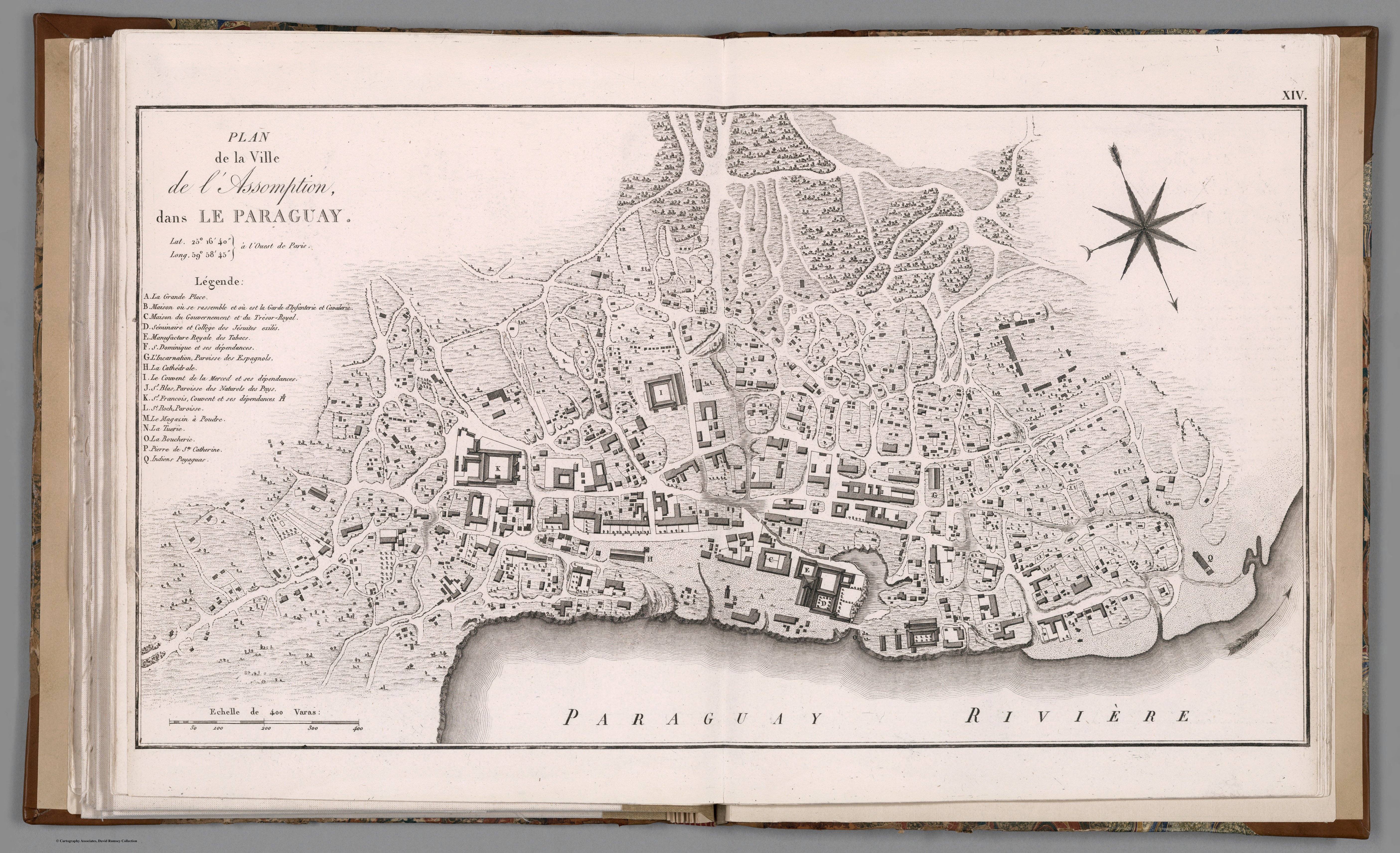 PLAN de la Ville de l’Assomption, dans LE PARAGUAY