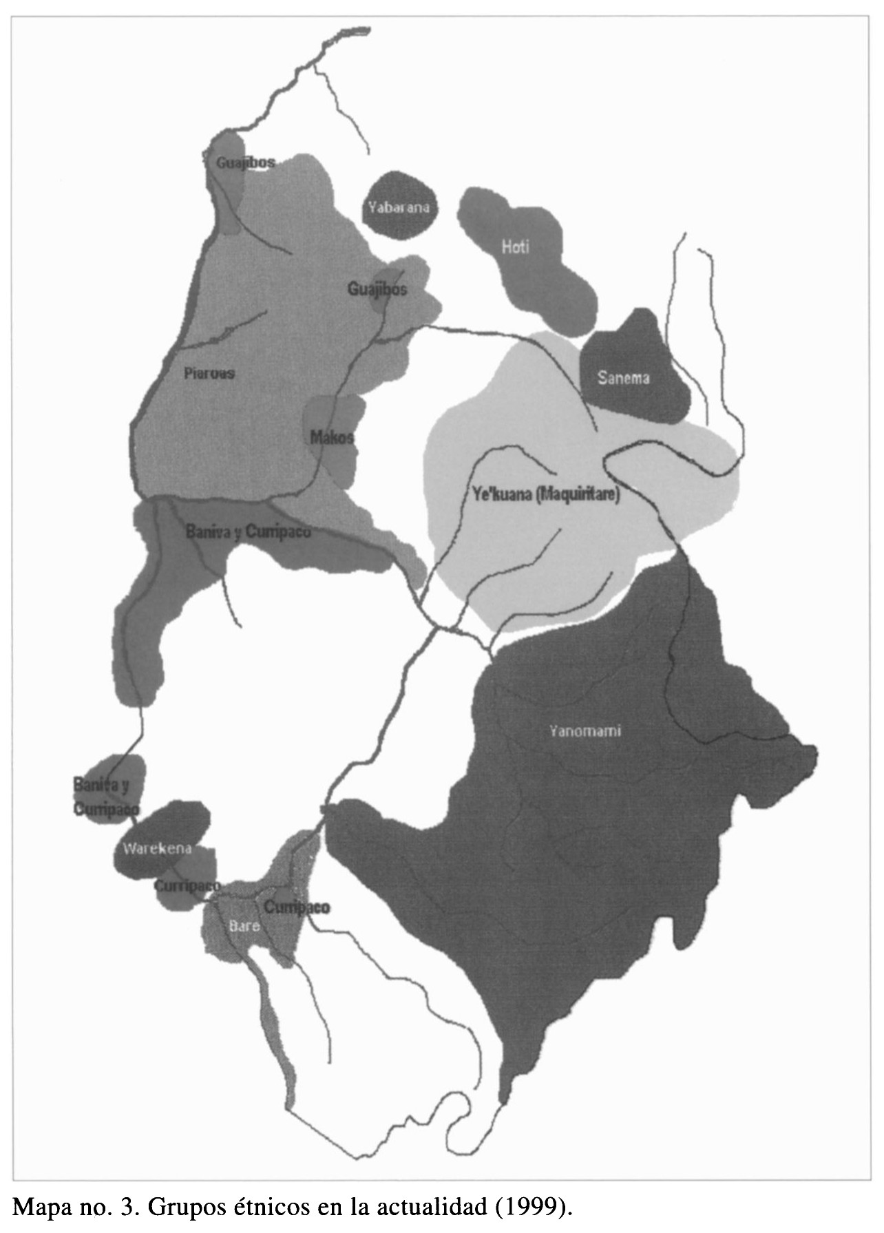 Grupos étnicos en la actualidad (1999)