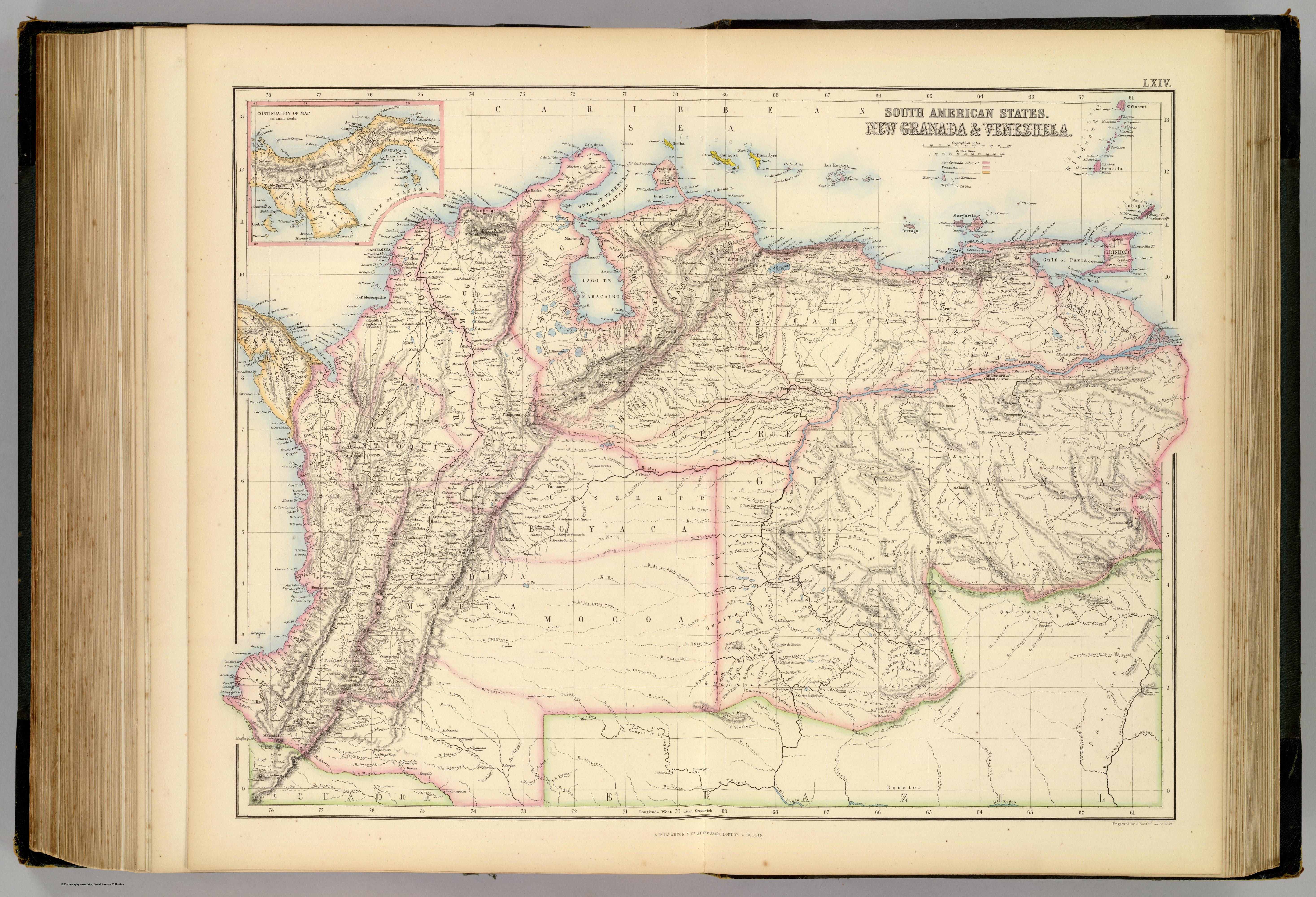 SOUTH AMERICAN STATES. NEW GRANADA & VENEZUELA.