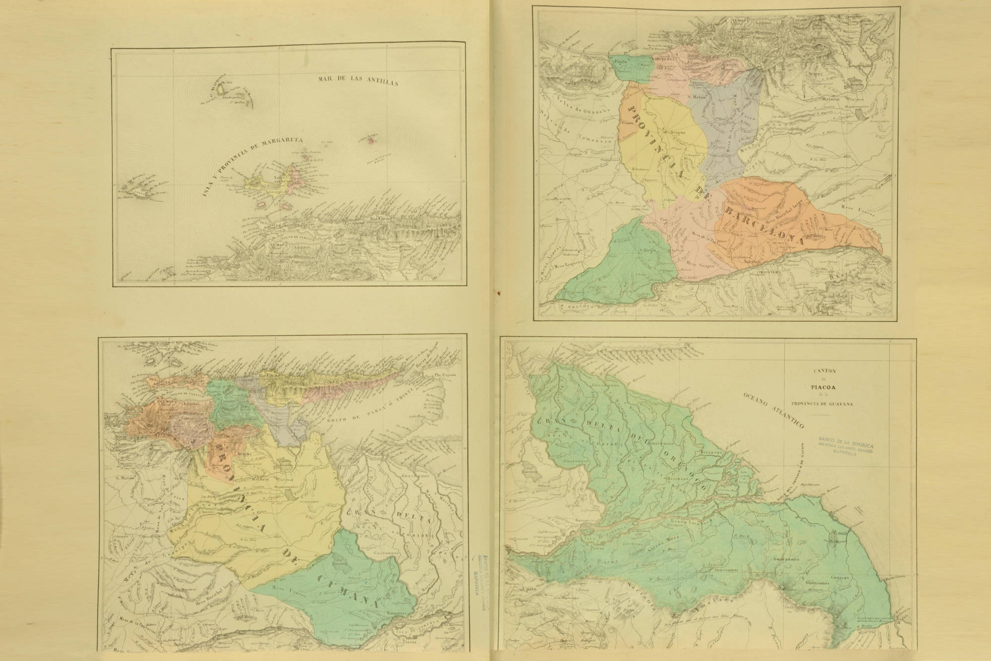 CANTON de PIACOA de la PROVINCIA DE GUAYANA