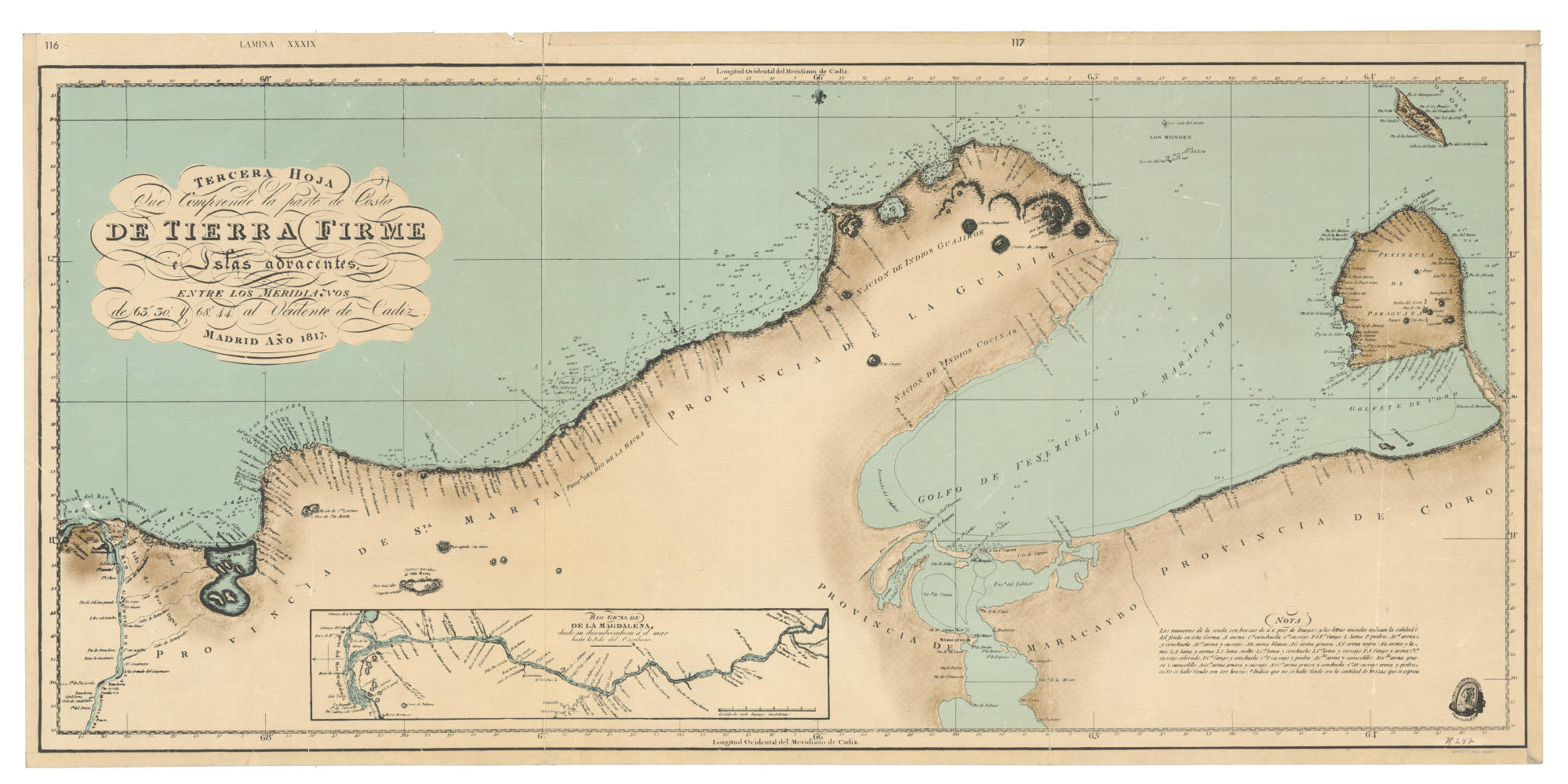 TIERRA FIRME E ISLAS ADYACENTES