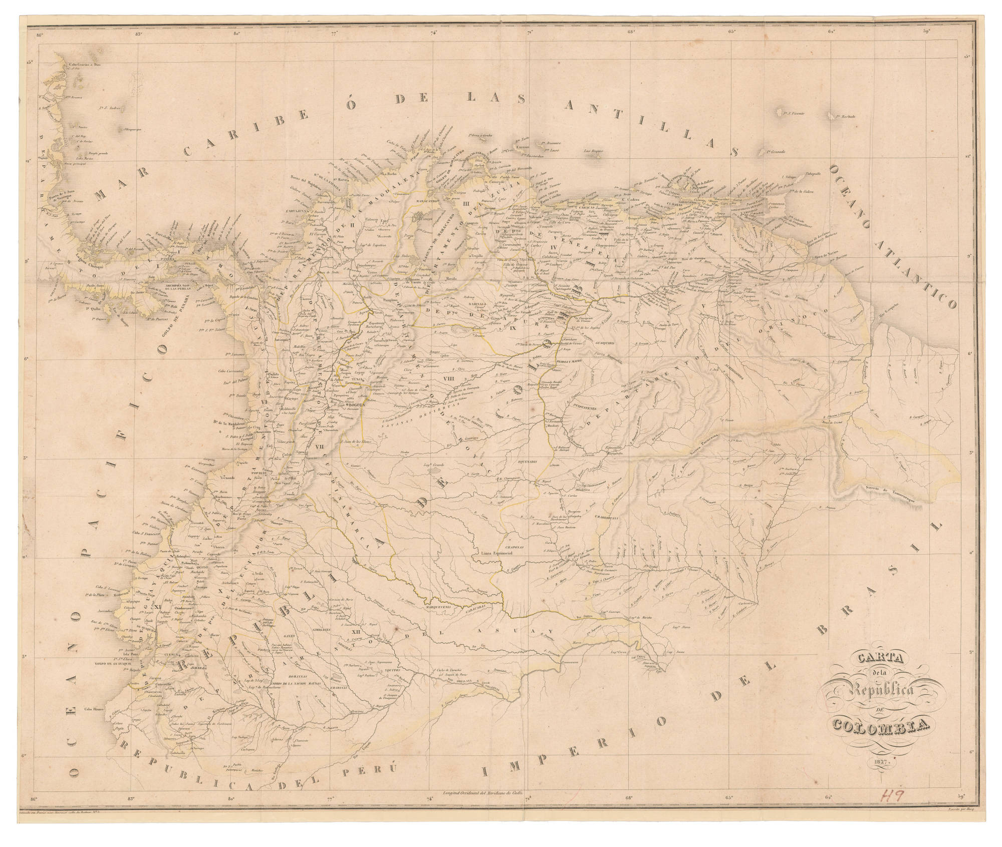 CARTA de la República DE COLOMBIA