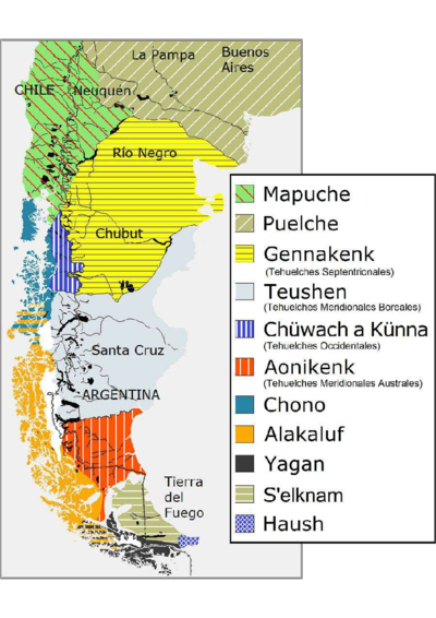 Haush Indians of Tierra del Fuego