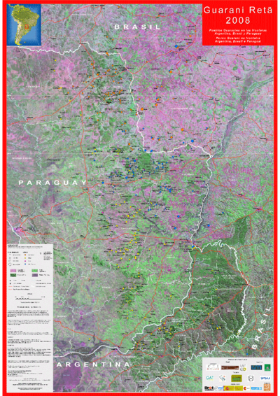 Guaraní Reta 2008: Pueblos guaraníes en las fronteras de Argentina, Brasil y Paraguay