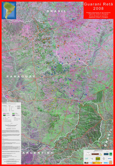 Guarani Retã 2008: Pueblos Guaraníes en las fronteras Argentina, Brasil y Paraguay