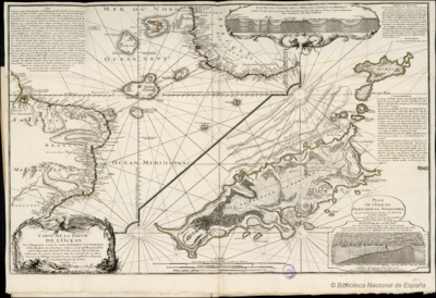 Carte de la Partie de l'Ocean