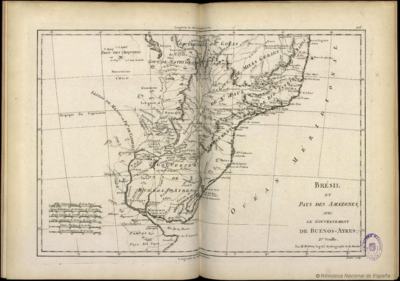 Brésil et Pays des Amazones, avec le Gouvernement de Buenos-Ayres