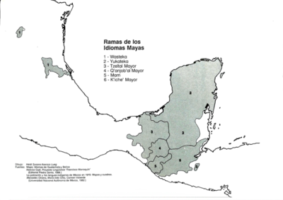 Ramas de los Idiomas Mayas