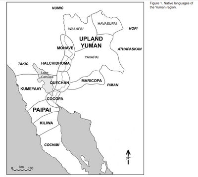 Native languages of the Yuman region