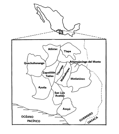 Variantes de la lengua tlapaneca