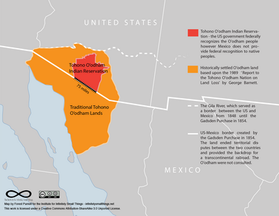 Tohono O’odham Nation Map