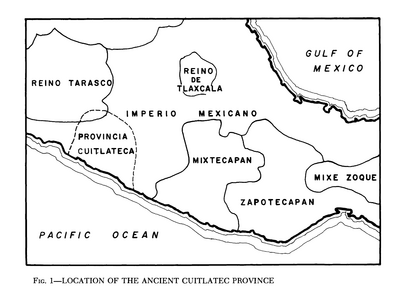 Location of the Ancient Cuitlatec Province