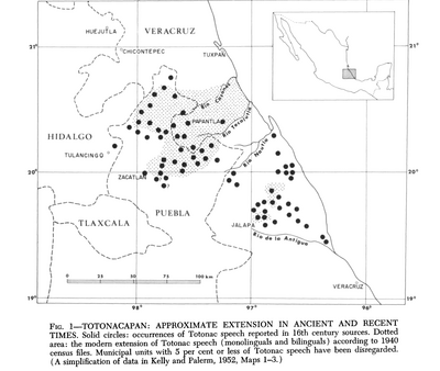 Totocanapan: Approximate Extension in Ancient and Recent Times