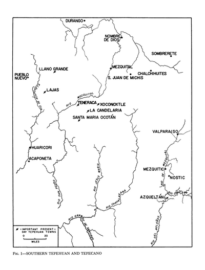 Southern Tepehuan and Tepecano