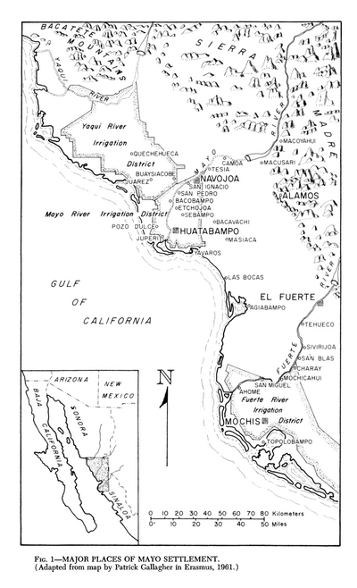 Major Places of Mayo Settlement