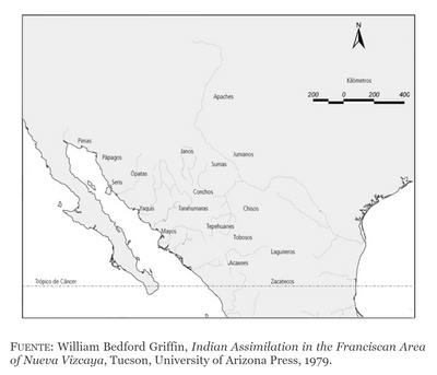 DISTRIBUCIÓN DE LOS GRUPOS INDÍGENAS EN EL SIGLO XVI