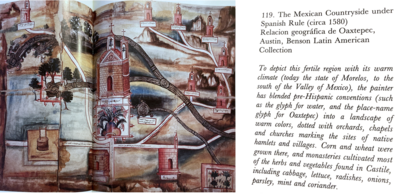 The Mexican Countryside under Spanish Rule (Circa 1580), Relacion Geográfica de Oaxtepec