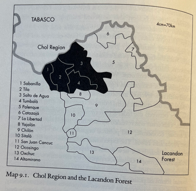 CHOL REGION AND THE LACANDON FOREST