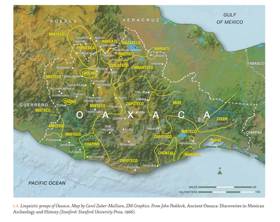 LINGUISTIC GROUPS OF OAXACA