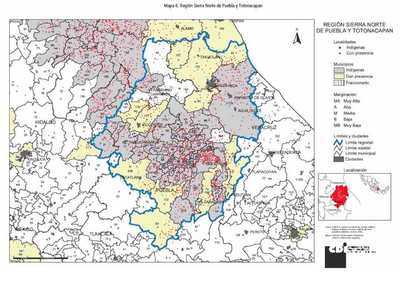 REGIÓN SIERRA NORTE DE PUEBLA Y TOTONACAPAN