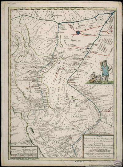 Plan Del curso de los Rios Huallaga y Ucayali, y de la pampa del Sacramento